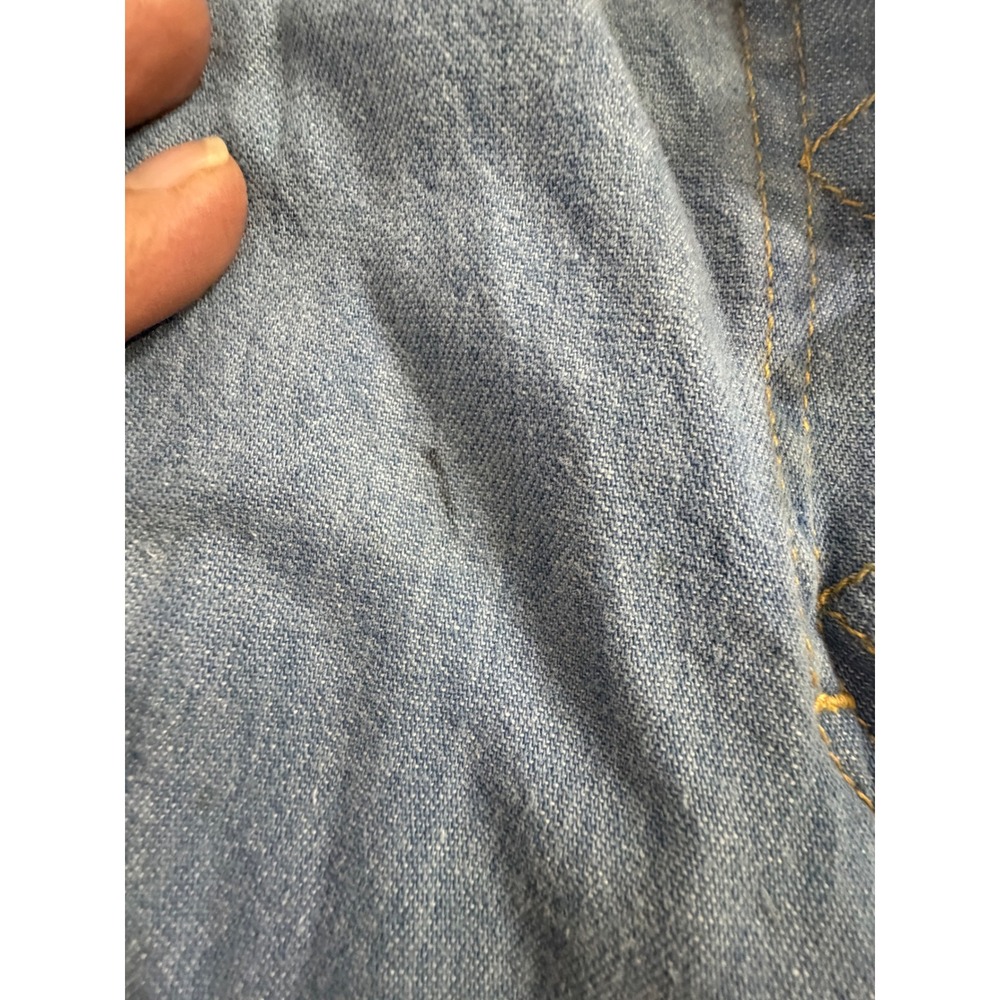 Liz‎ Claiborne Vintage Denim Jumpsuit Light Wash Cotton Belted NWT Size 14 - Picture 12 of 12
